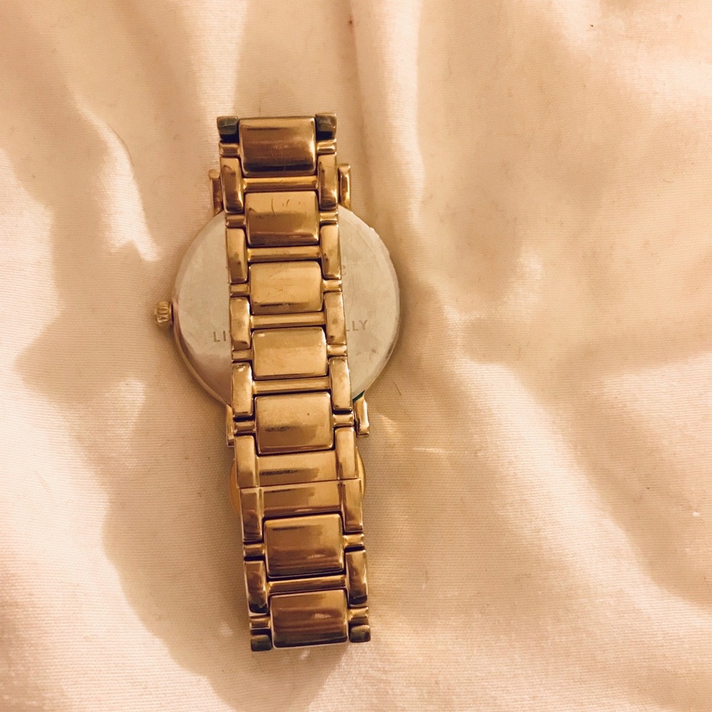 Kate Spade Gold Gramercy Watch w/ Crystals - Picture 2 of 8